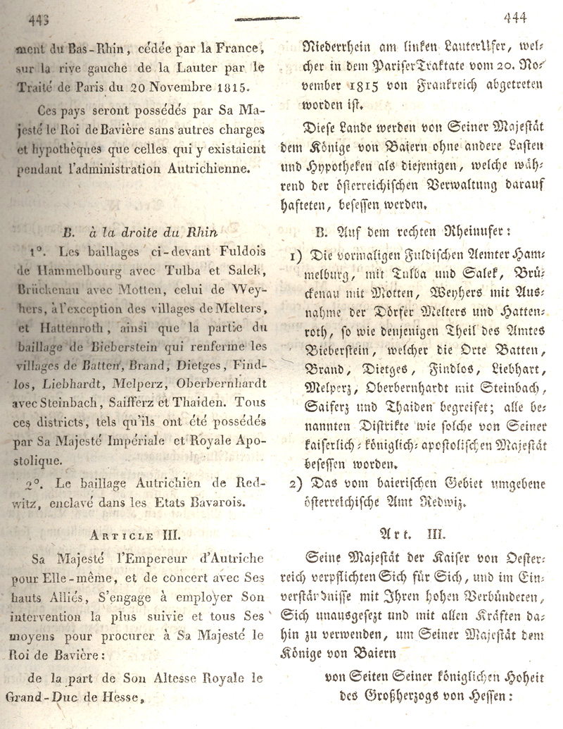 Ludwigskanal - Geschichte - Regierungsblatt