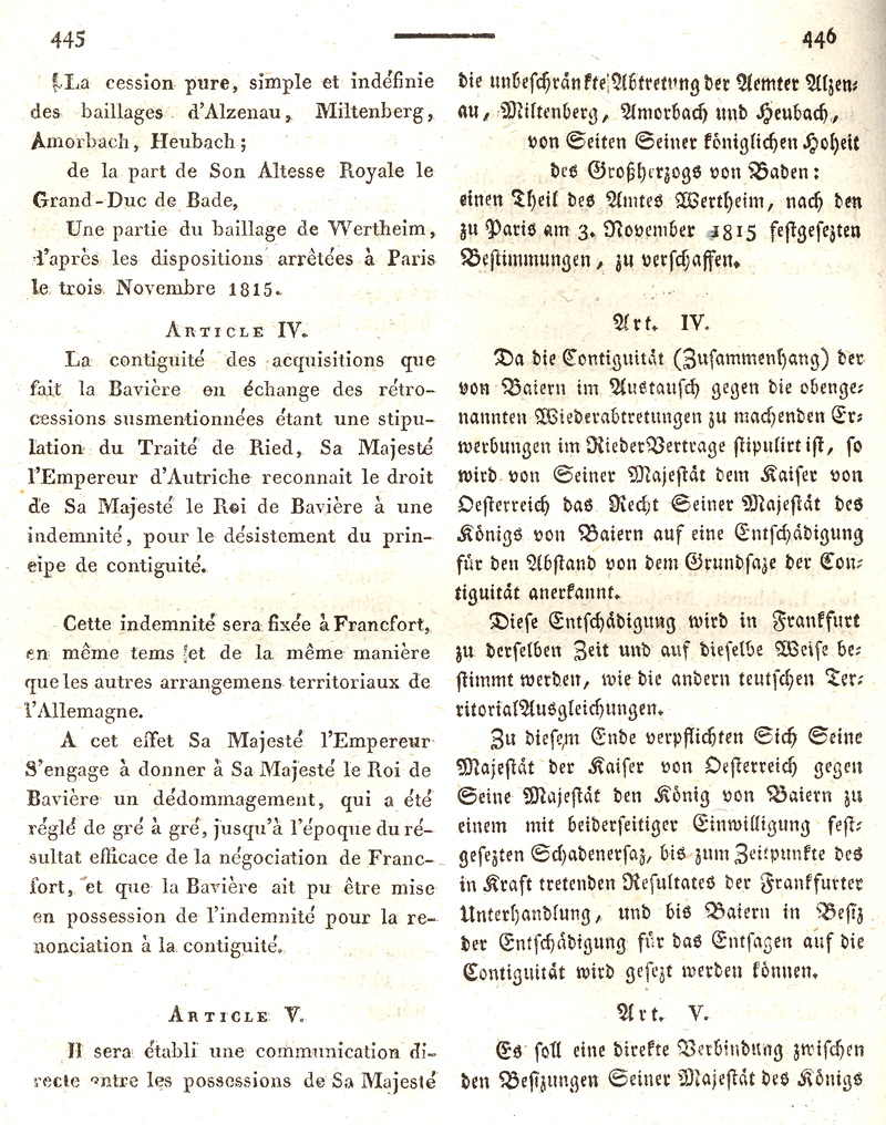 Ludwigskanal - Geschichte - Regierungsblatt