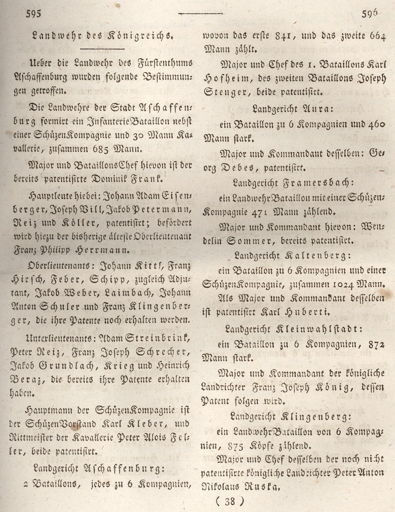 Ludwigskanal - Geschichte - Regierungsblatt