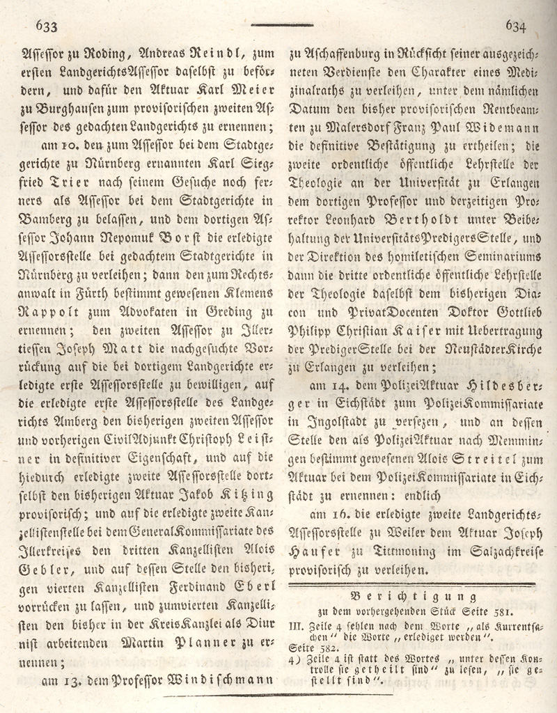 Ludwigskanal - Geschichte - Regierungsblatt