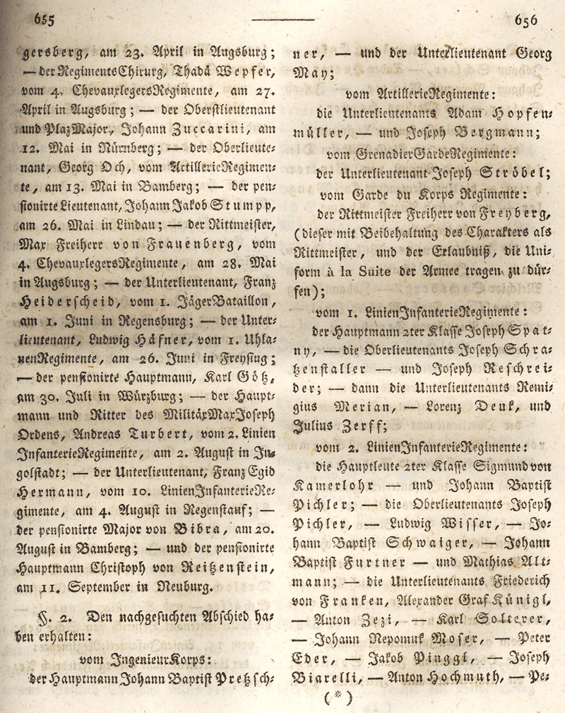 Ludwigskanal - Geschichte - Regierungsblatt