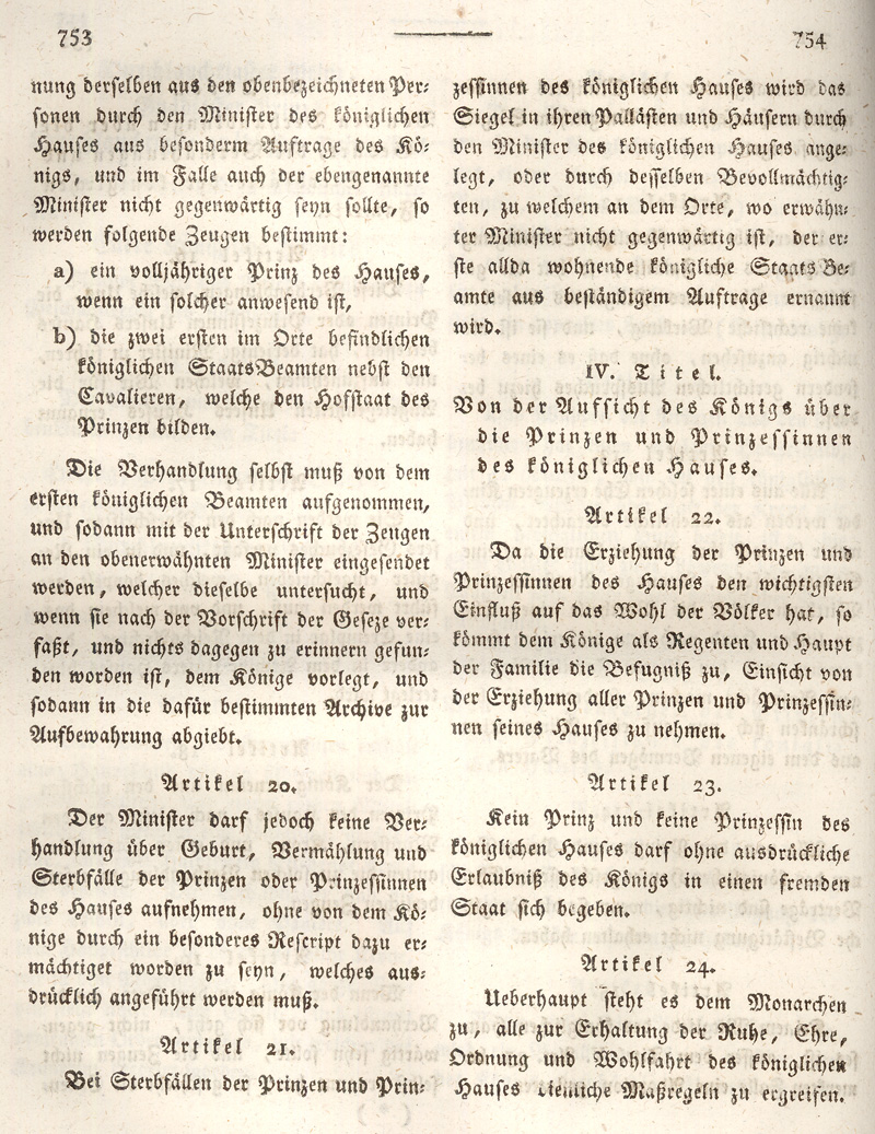 Ludwigskanal - Geschichte - Regierungsblatt