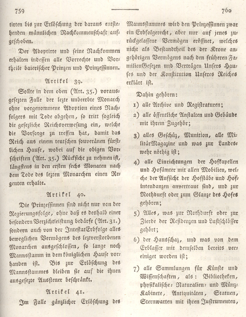 Ludwigskanal - Geschichte - Regierungsblatt