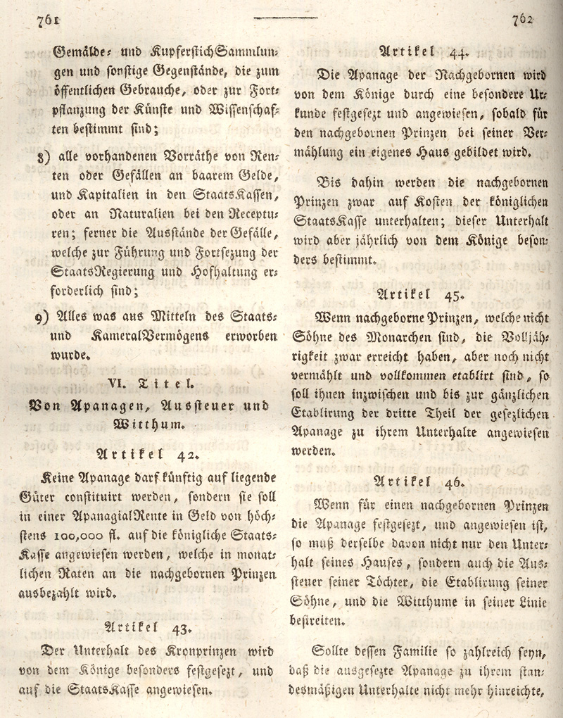 Ludwigskanal - Geschichte - Regierungsblatt