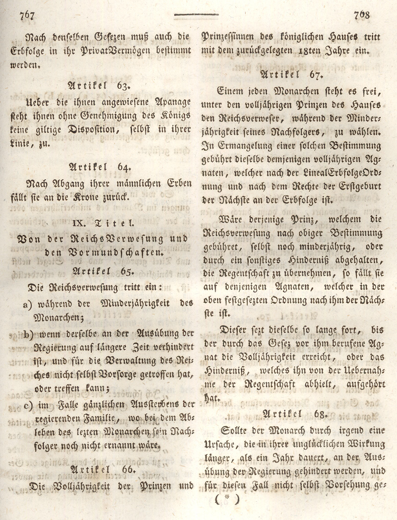 Ludwigskanal - Geschichte - Regierungsblatt