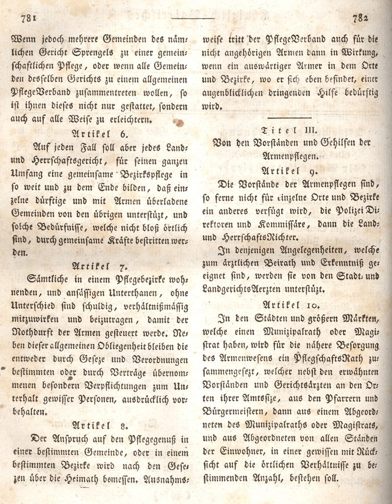 Ludwigskanal - Geschichte - Regierungsblatt