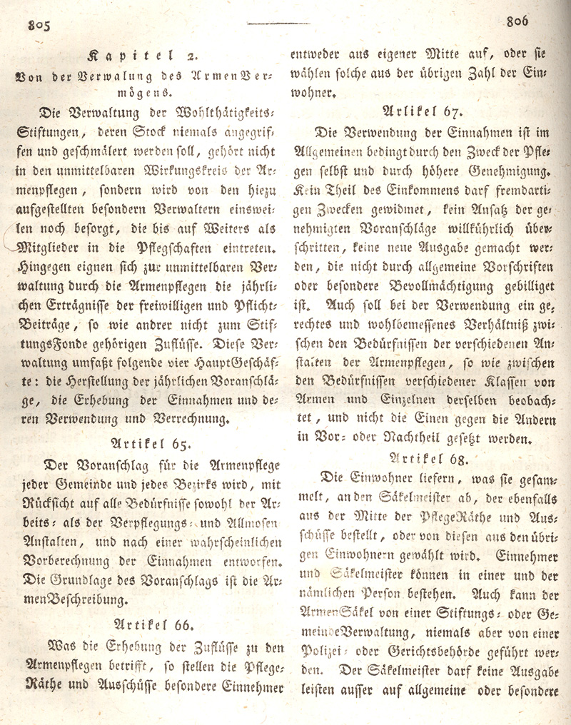 Ludwigskanal - Geschichte - Regierungsblatt