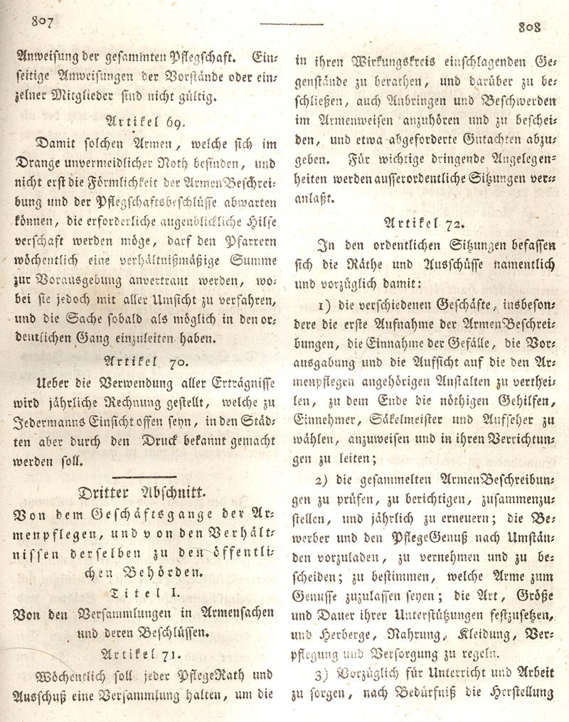 Ludwigskanal - Geschichte - Regierungsblatt