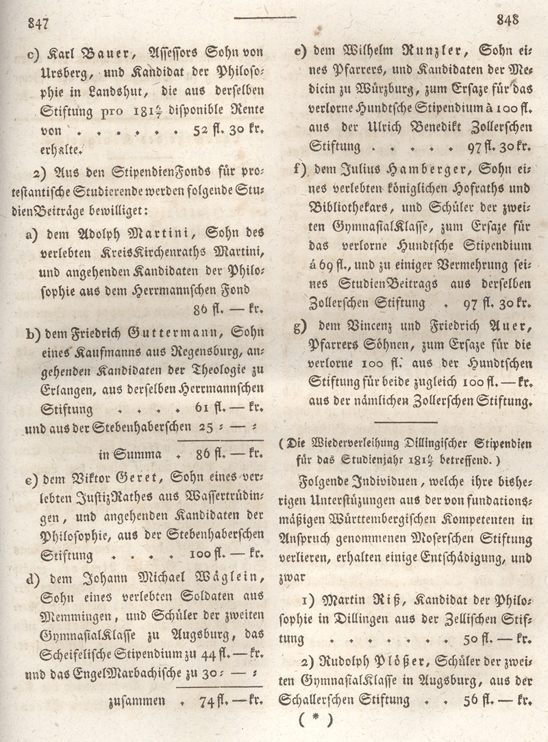 Ludwigskanal - Geschichte - Regierungsblatt