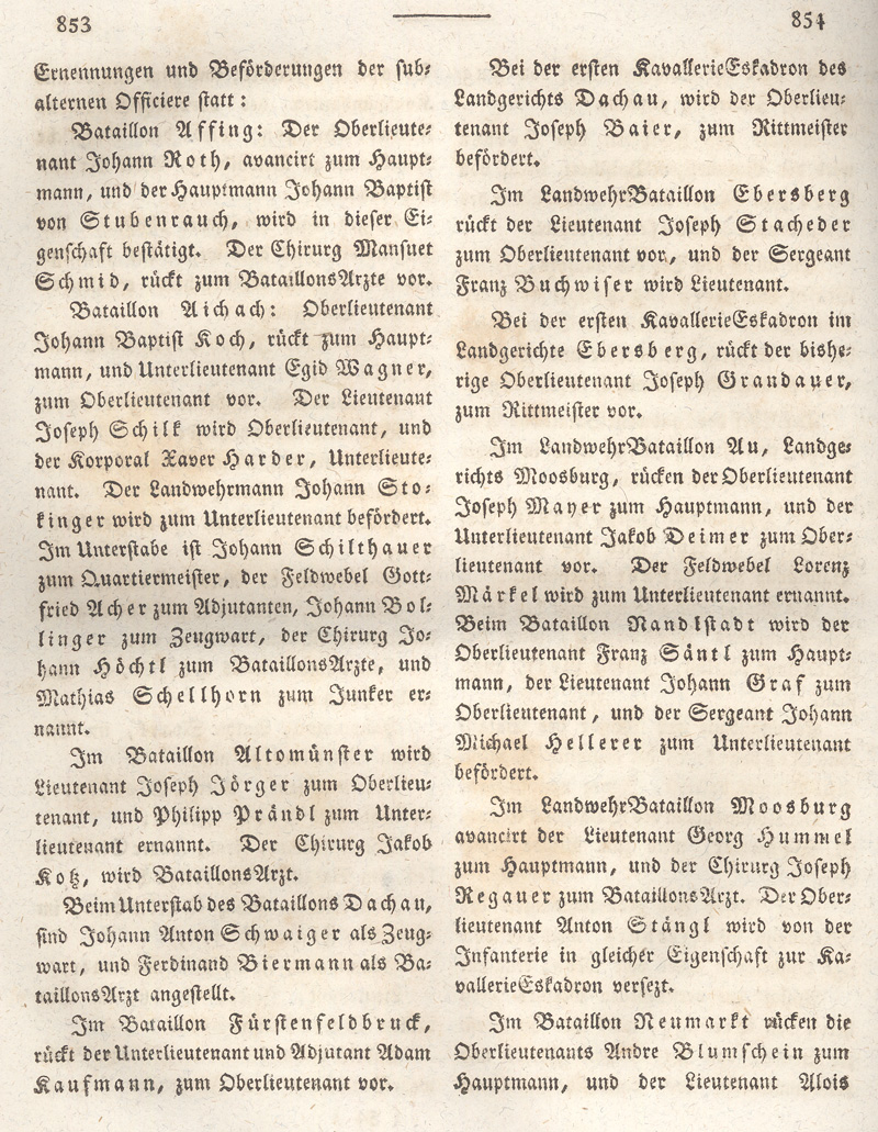 Ludwigskanal - Geschichte - Regierungsblatt