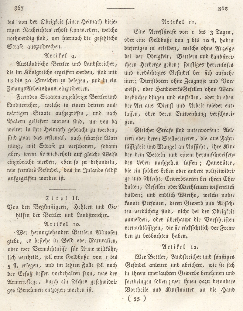 Ludwigskanal - Geschichte - Regierungsblatt