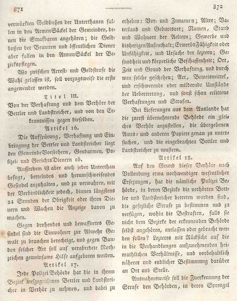 Ludwigskanal - Geschichte - Regierungsblatt