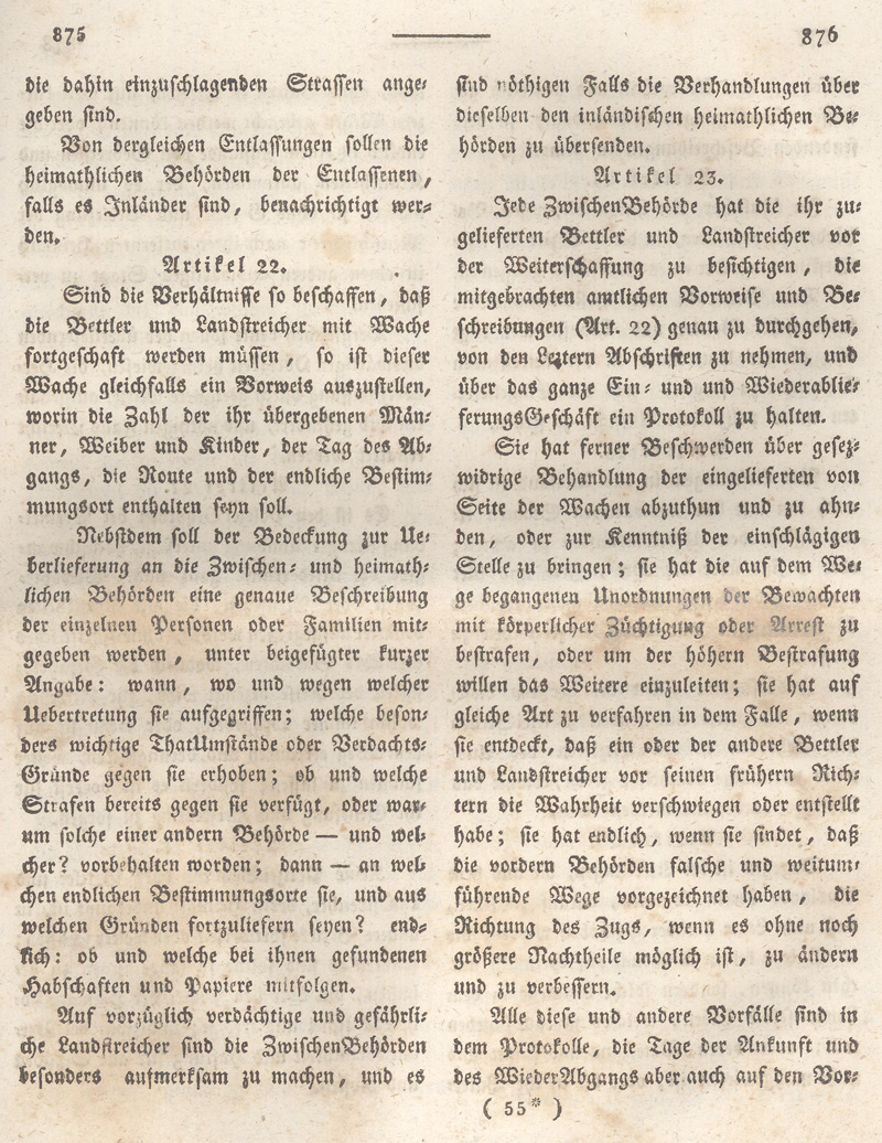 Ludwigskanal - Geschichte - Regierungsblatt