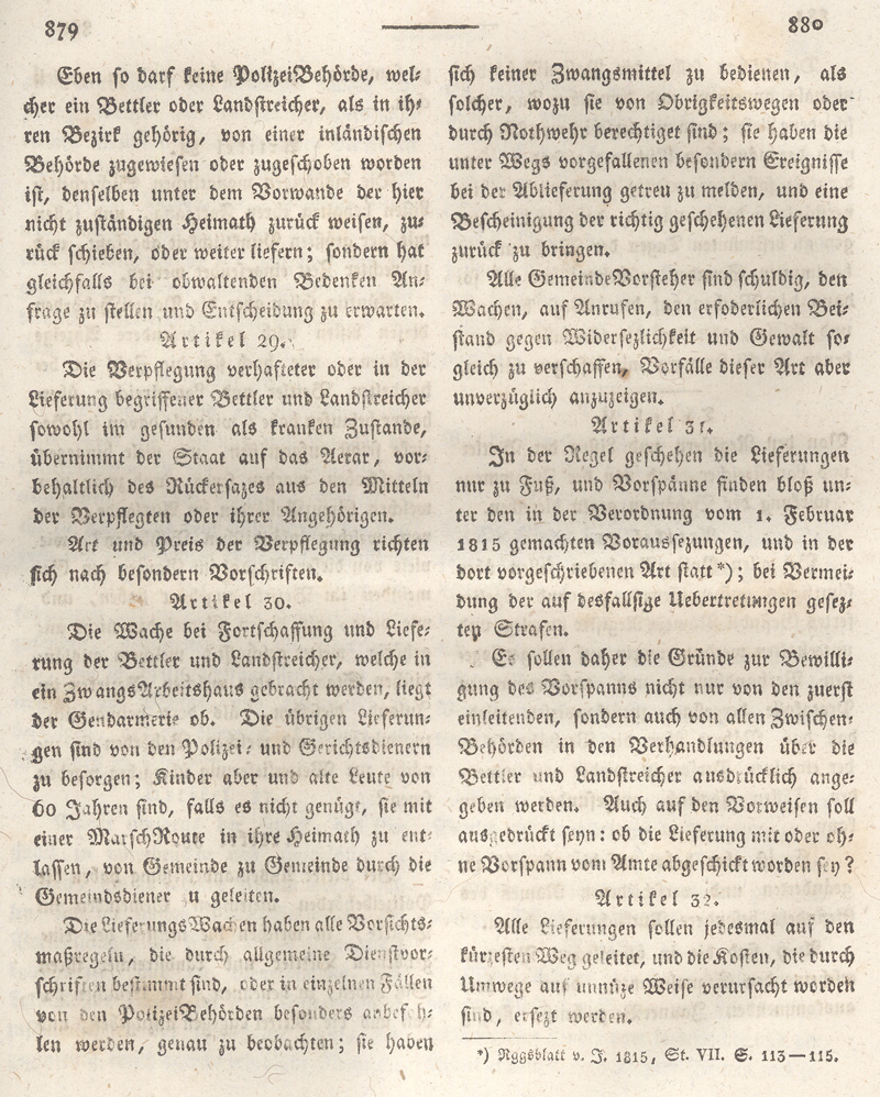 Ludwigskanal - Geschichte - Regierungsblatt