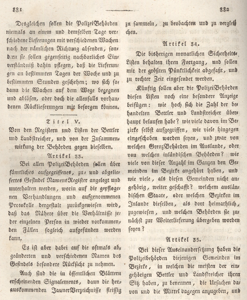 Ludwigskanal - Geschichte - Regierungsblatt