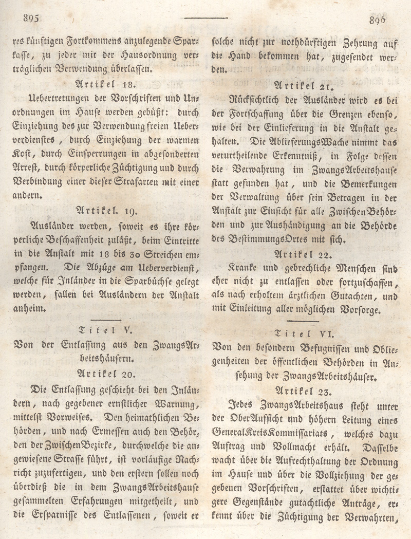 Ludwigskanal - Geschichte - Regierungsblatt