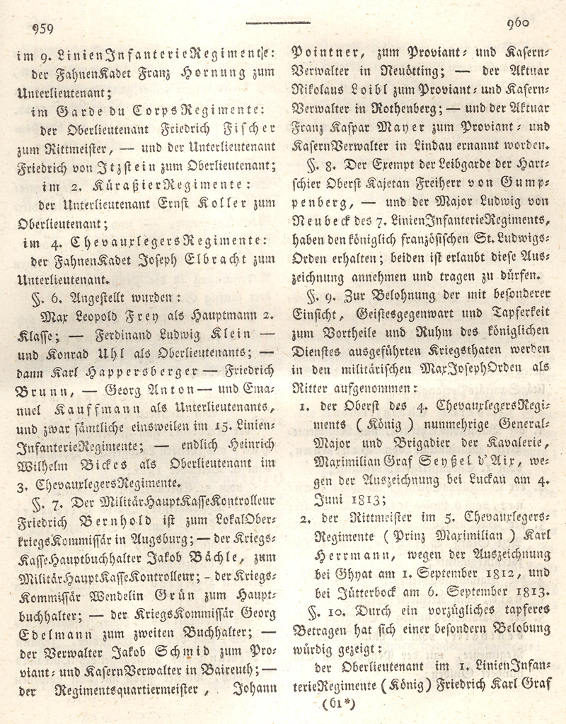 Ludwigskanal - Geschichte - Regierungsblatt