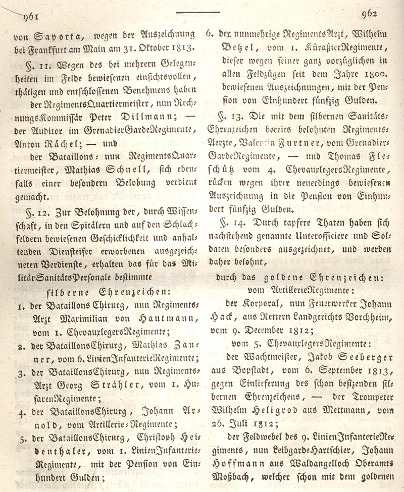 Ludwigskanal - Geschichte - Regierungsblatt