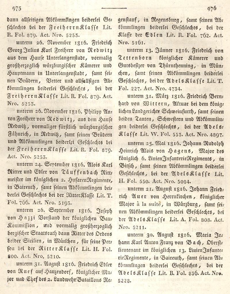 Ludwigskanal - Geschichte - Regierungsblatt