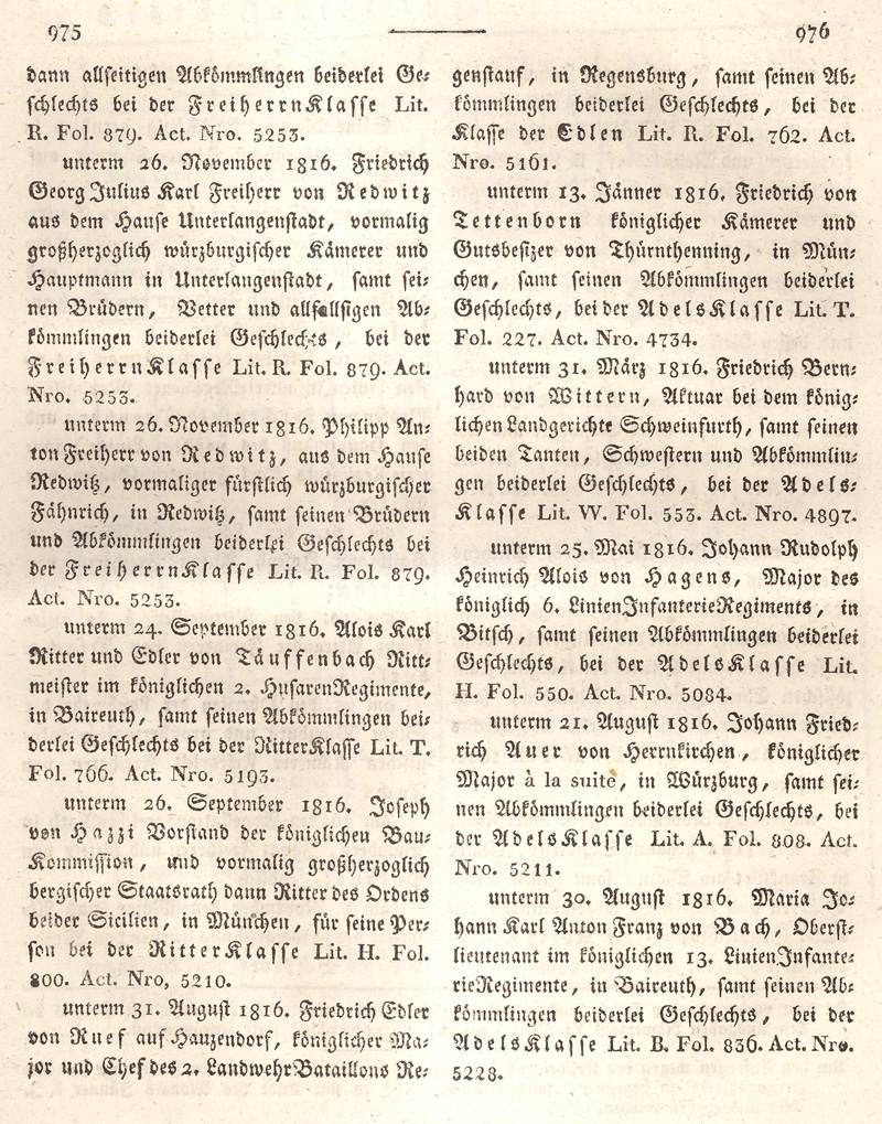 Ludwigskanal - Geschichte - Regierungsblatt