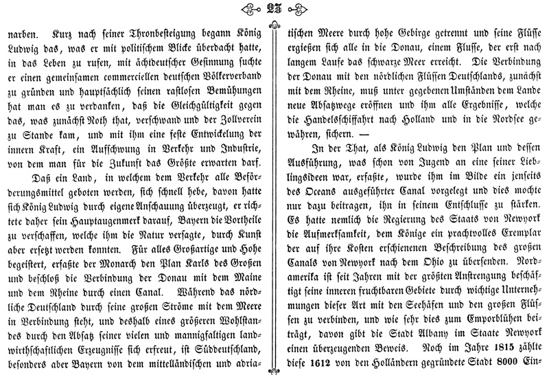 Ludwigskanal - Geschichte - Schultheis_1847