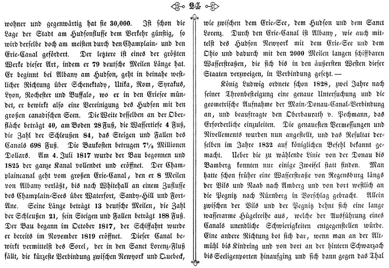 Ludwigskanal - Geschichte - Schultheis_1847