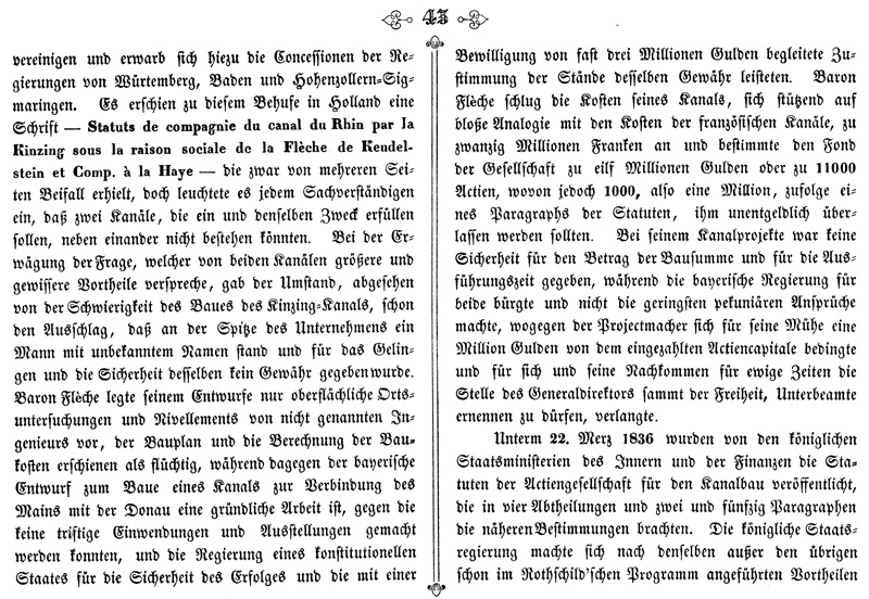Ludwigskanal - Geschichte - Schultheis_1847