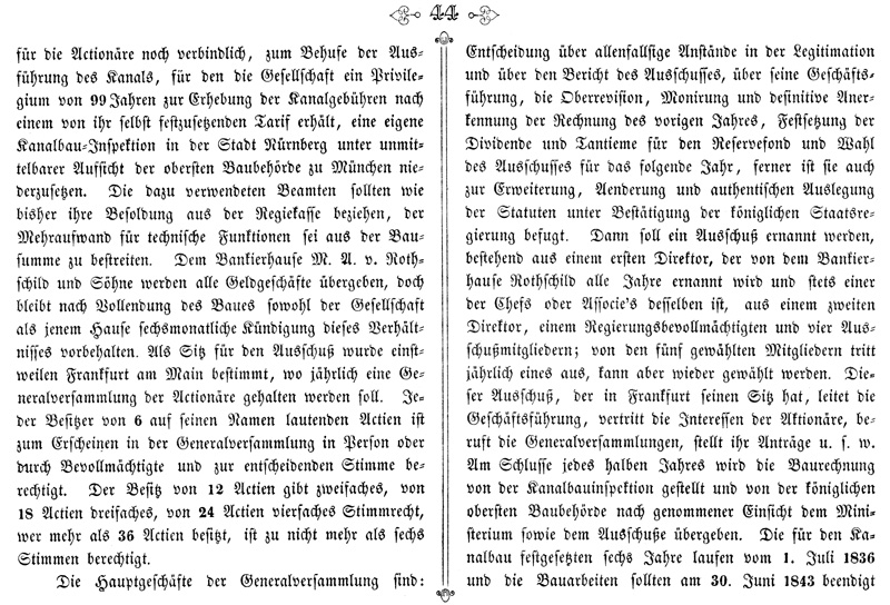 Ludwigskanal - Geschichte - Schultheis_1847