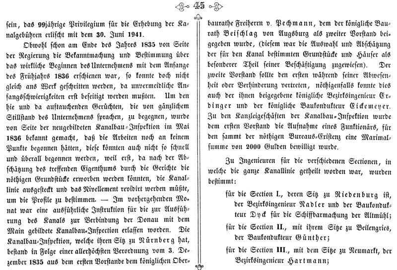 Ludwigskanal - Geschichte - Schultheis_1847