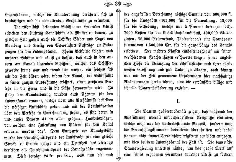 Ludwigskanal - Geschichte - Schultheis_1847