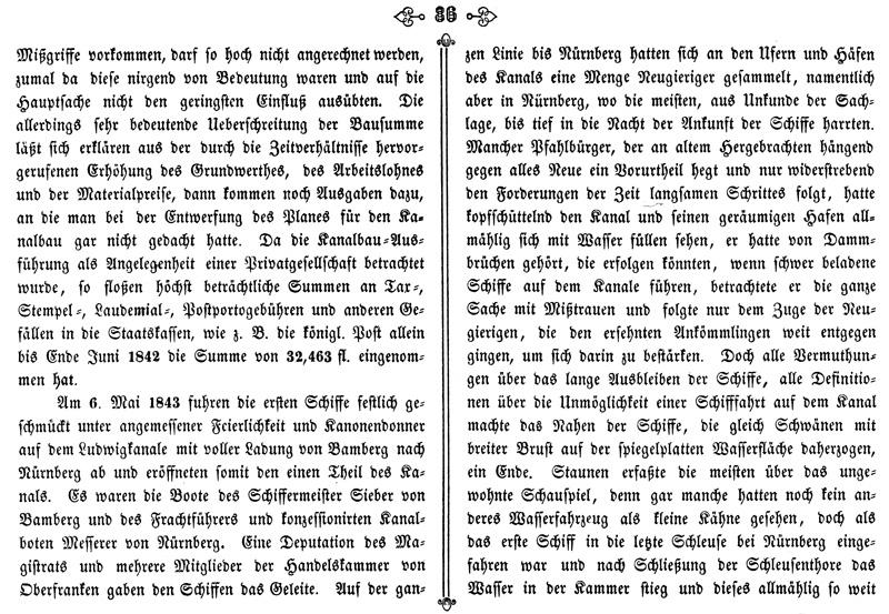 Ludwigskanal - Geschichte - Schultheis_1847