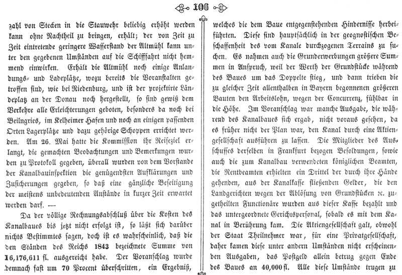 Ludwigskanal - Geschichte - Schultheis_1847