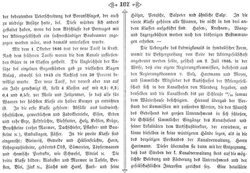 Ludwigskanal - Geschichte - Schultheis_1847