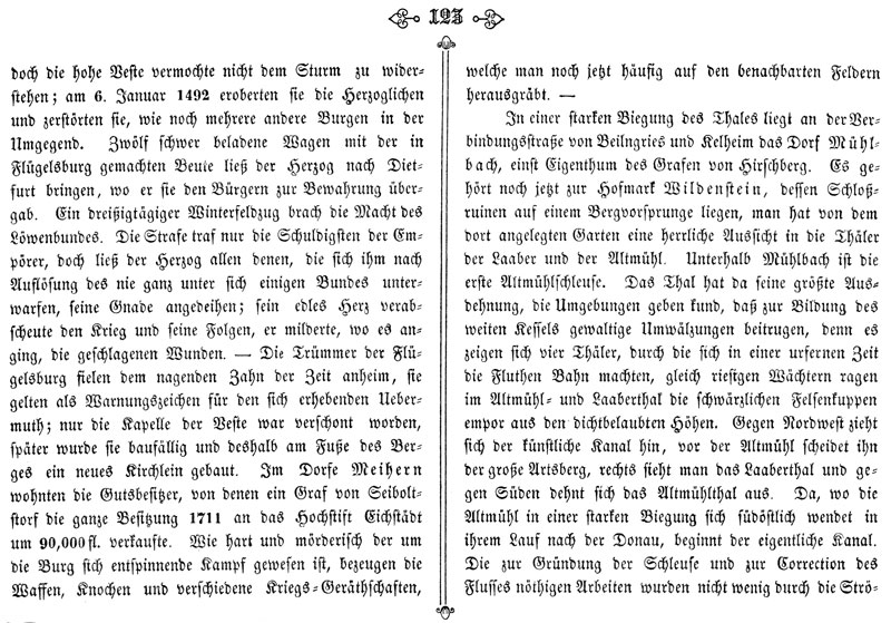 Ludwigskanal - Geschichte - Schultheis_1847