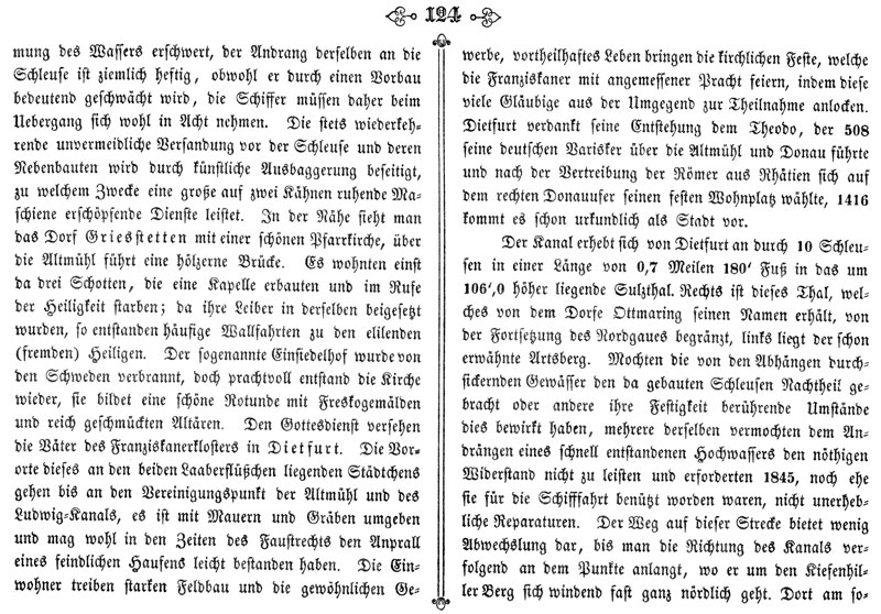 Ludwigskanal - Geschichte - Schultheis_1847