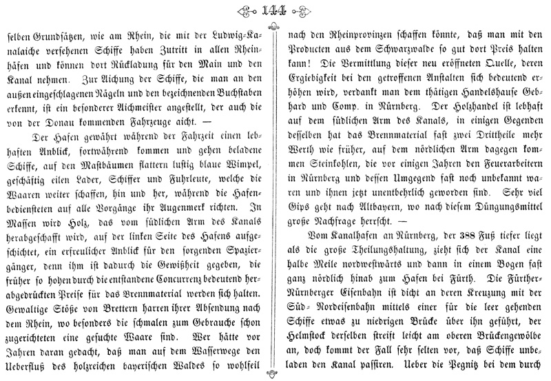 Ludwigskanal - Geschichte - Schultheis_1847