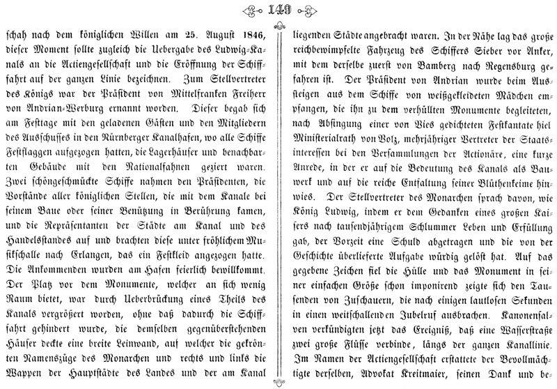 Ludwigskanal - Geschichte - Schultheis_1847