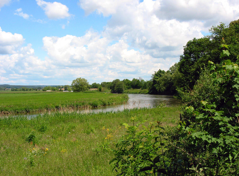 Wasserräder an der Regnitz