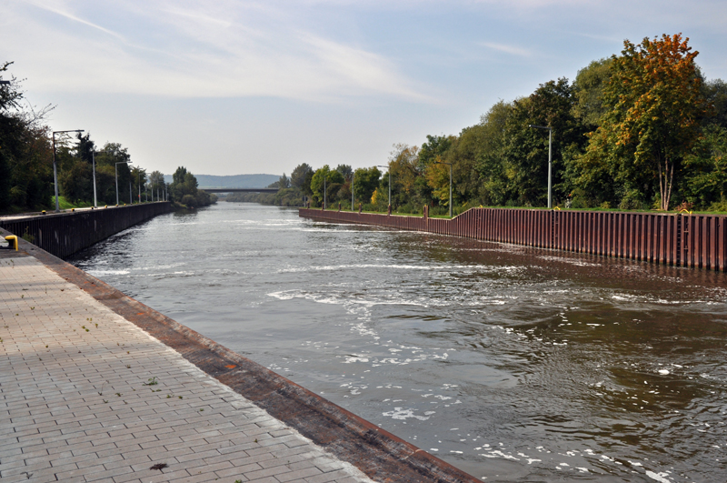 Staustufe/ Schleuse Viereth - Main