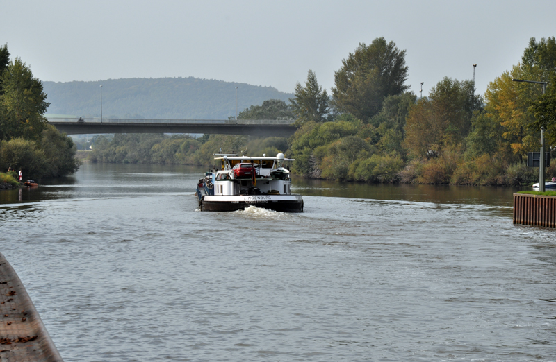 Staustufe/ Schleuse Viereth - Main