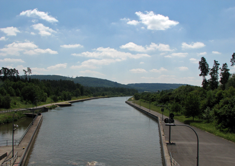 MAIN-DONAU-KANAL - Schleuse Bachhausen - Dürrlohspeicher