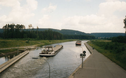 Main-Donau-Kanal - Schleuse Bachhausen