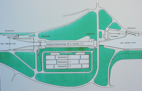 Main-Donau-Kanal - Schleuse Berching