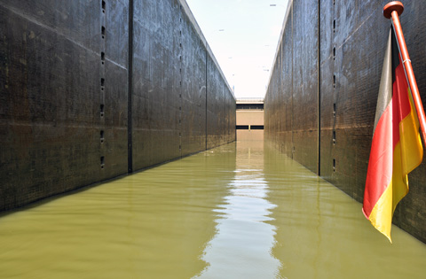 Main-Donau-Kanal - Schleuse Berching