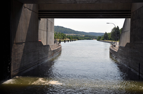 Main-Donau-Kanal - Schleuse Berching