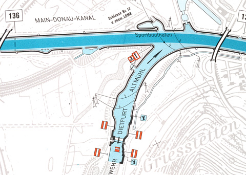 Main-Donau-Kanal - Altmhleinmndung