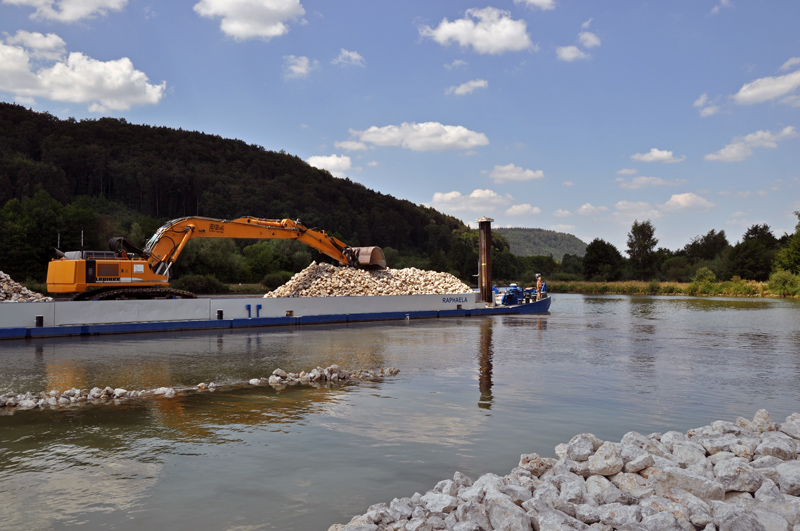 Main-Donau-Kanal - Schleuse Dietfurt - Bereich Beilngries-Yachthafen