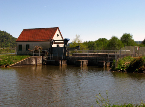 Main-Donau-Kanal - Schleuse Dietfurt - Bereich Beilngries-Yachthafen