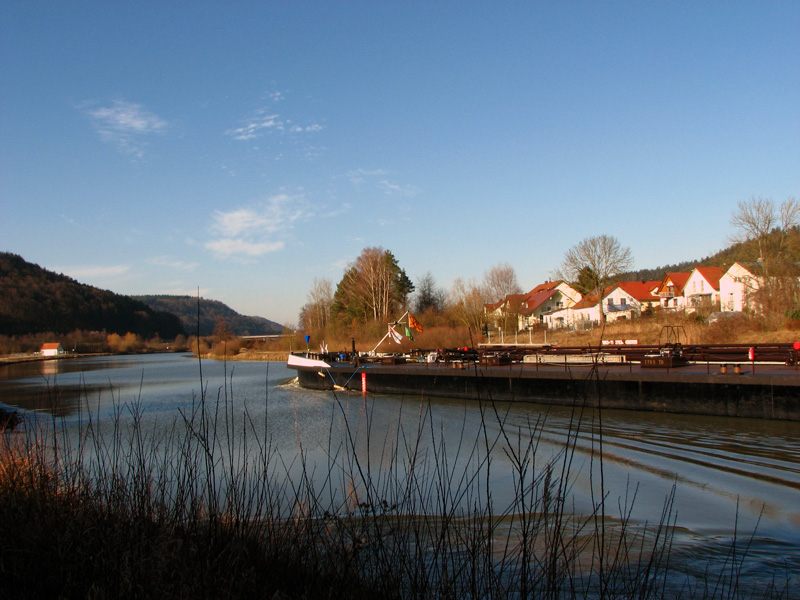 Main-Donau-Kanal - Schleuse Dietfurt - Bereich Beilngries-Yachthafen