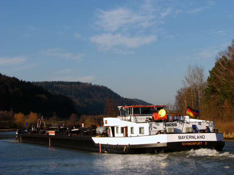 Main-Donau-Kanal - Schleuse Dietfurt - Bereich Beilngries-Yachthafen